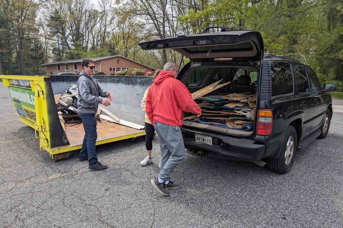 Baltimore Furniture Removal Dumpster